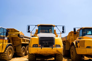 heavy duty construction trucks